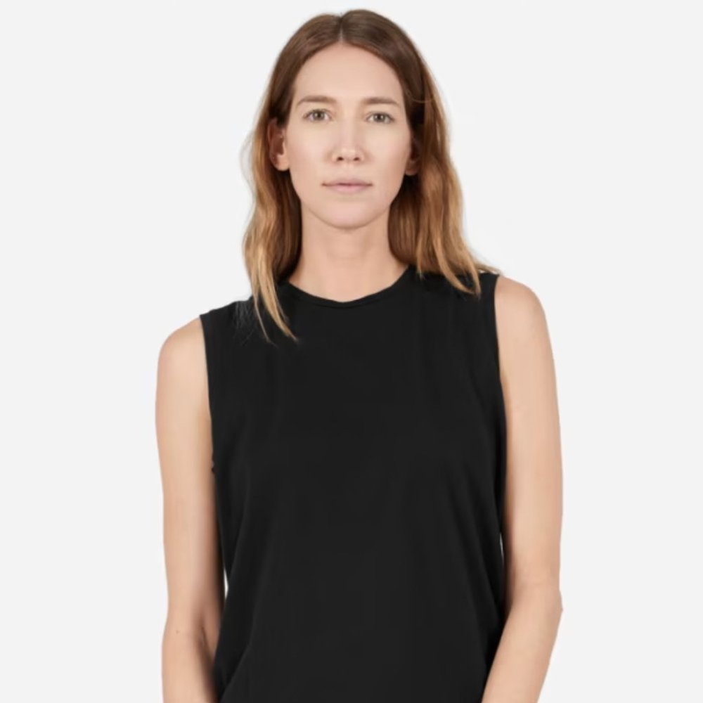Everlane Cotton Muscle Tank | EVERLANE Medium